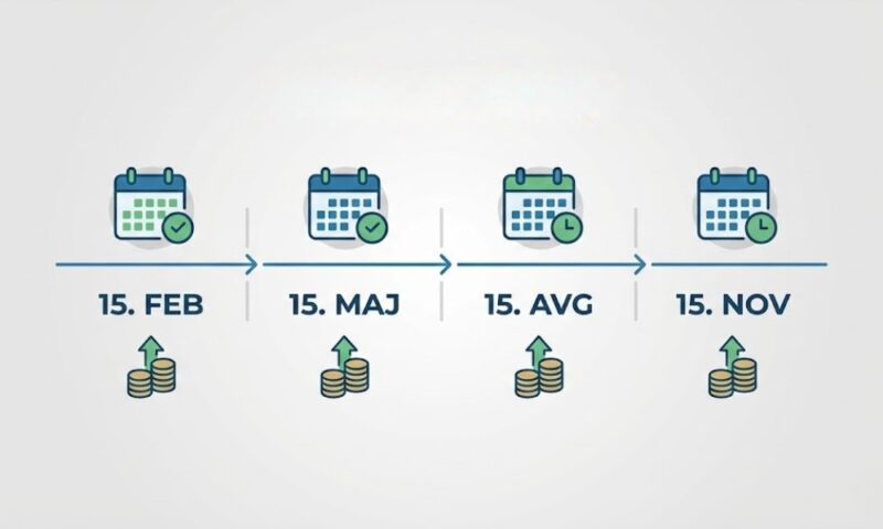 Porez na imovinu plaća se u četiri jednake rate