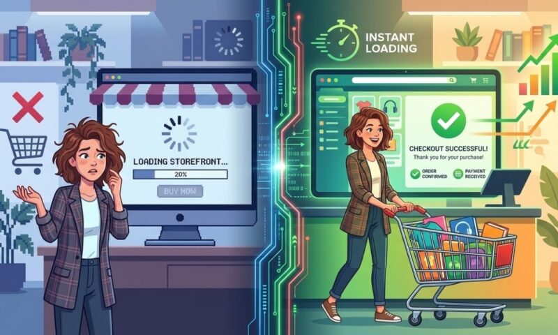 Brz i stabilan hosting direktno smanjuje stopu napuštanja sajta i povećava poverenje kupaca